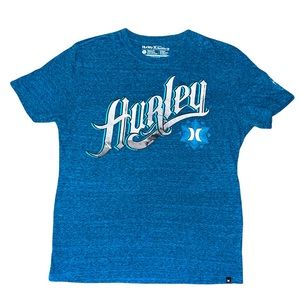 Hurley Premier Fit Logo Short Sleeve Tee TriBlend Material Size: Large